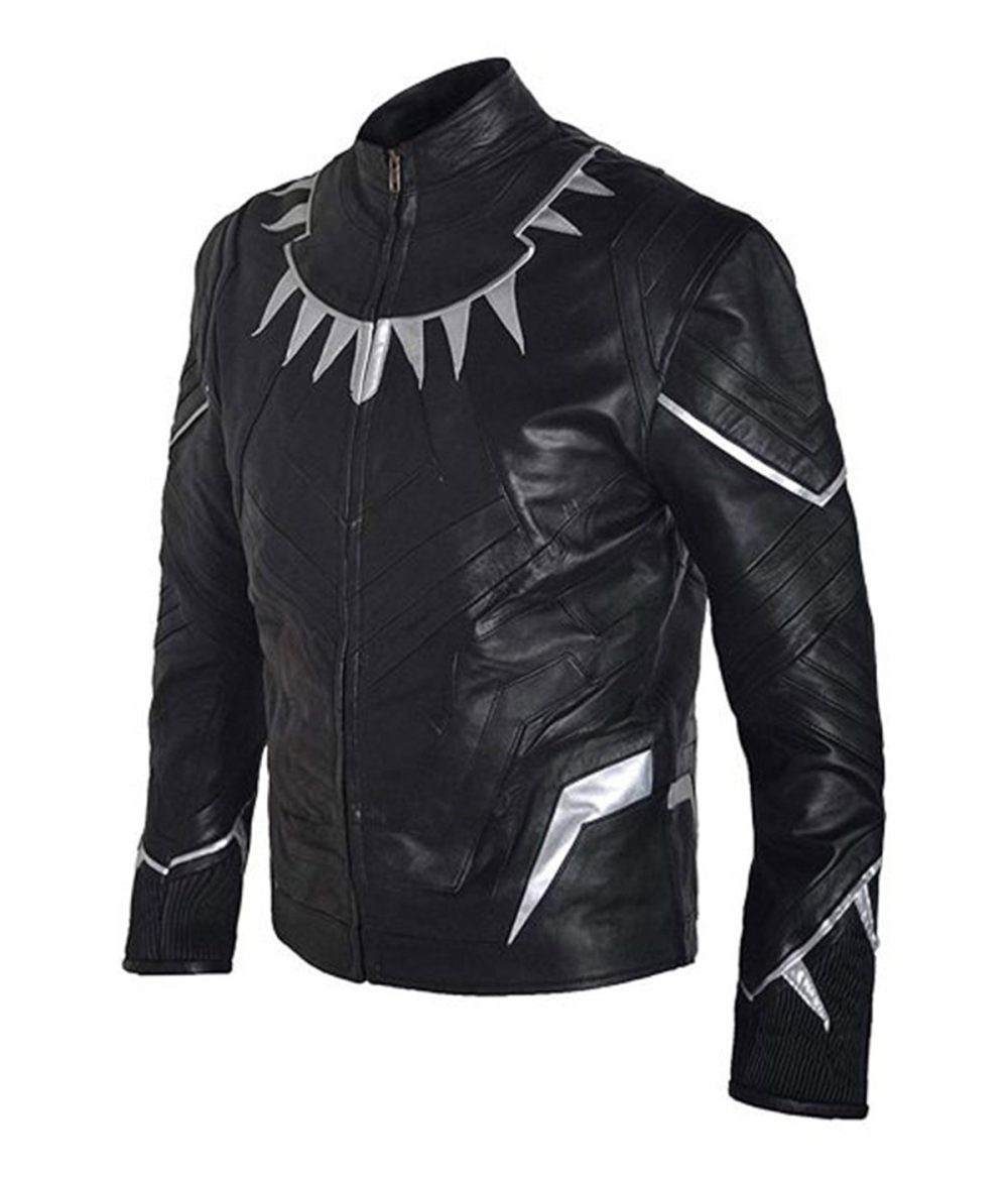 Leathers Avengers Black Panther Leather Jacket