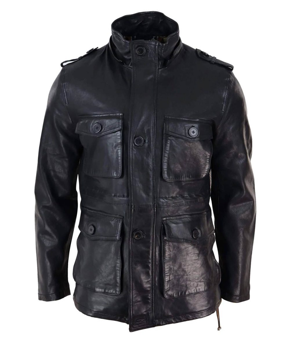 military coat mens