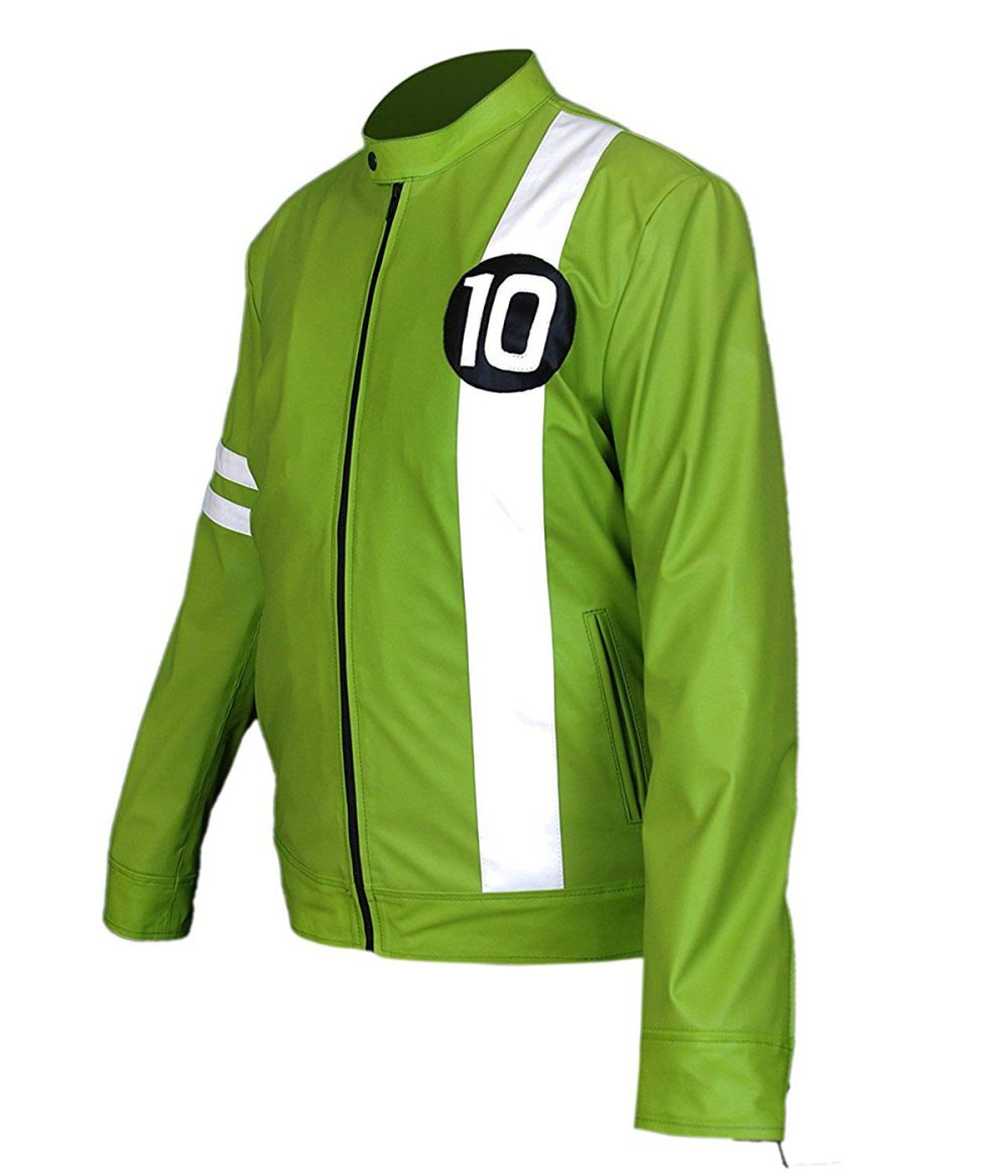 Ben 10 Alien Swarm Leather Jacket