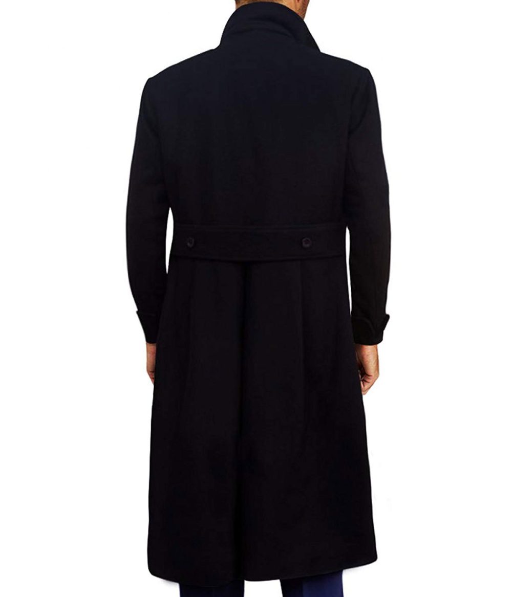 Wool Sherlock Holmes  Coat for Men