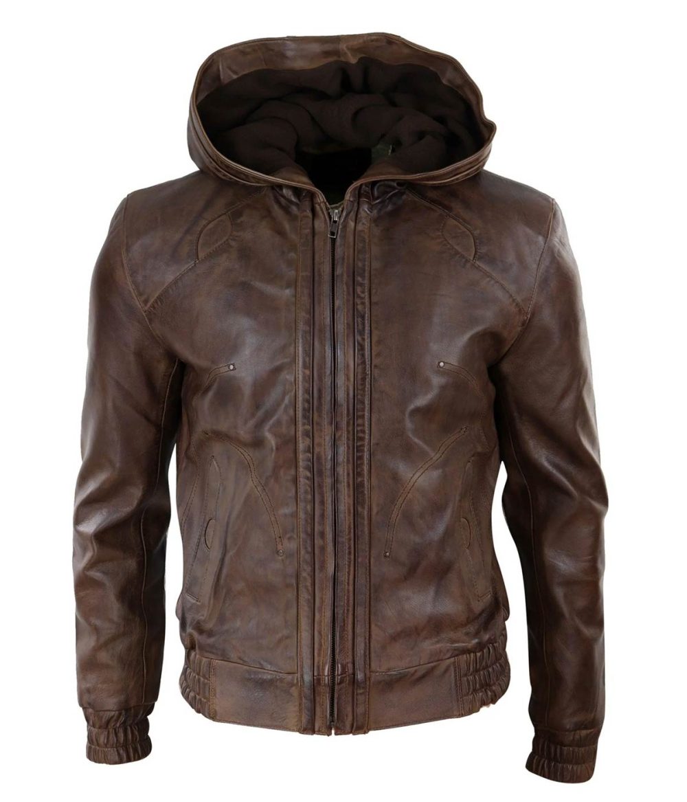 leather bomber jackets