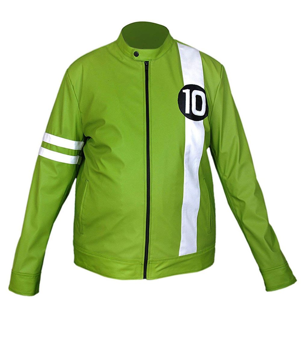 Ben 10 Alien Swarm Leather Jacket