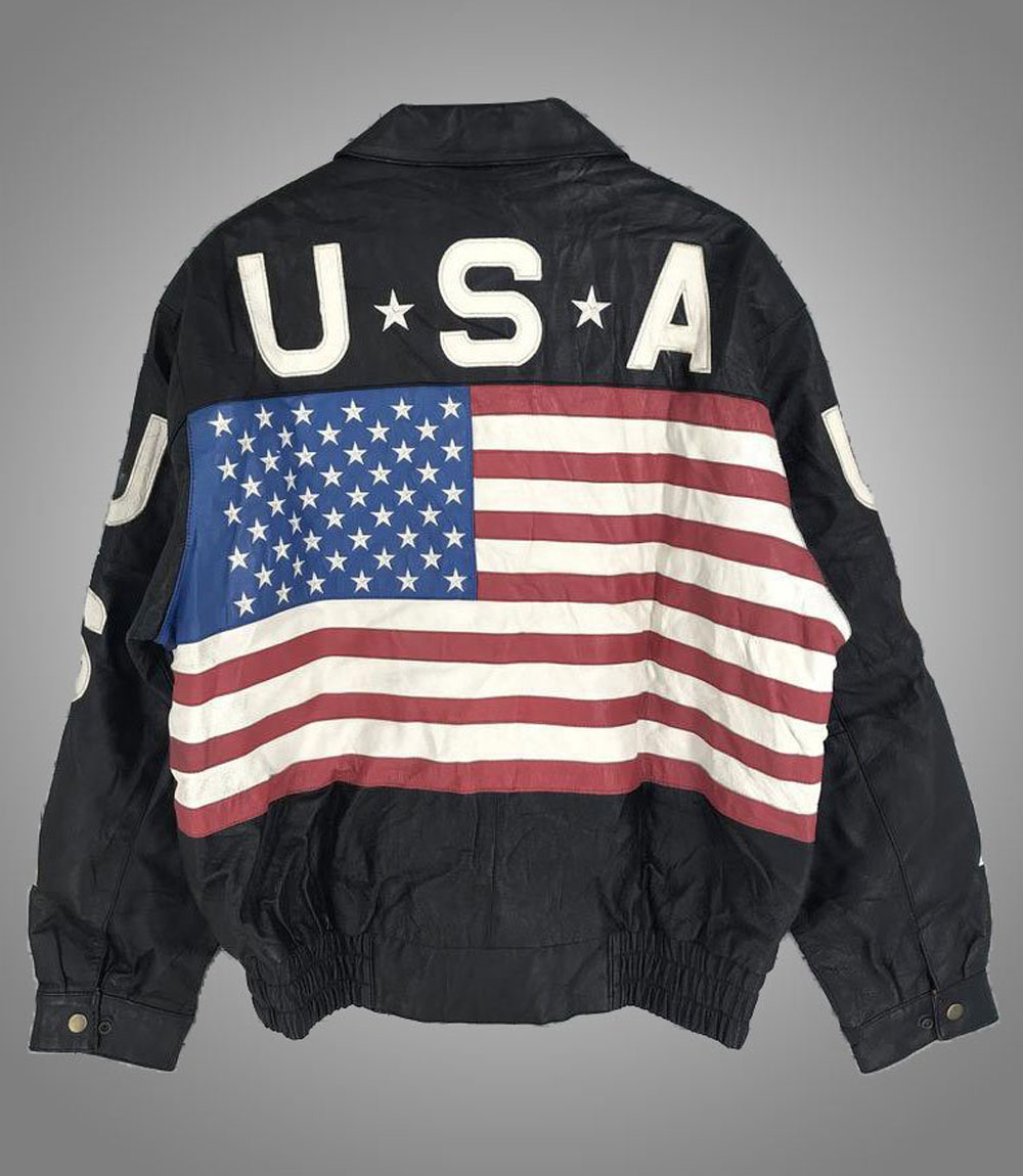 usa flag jacket