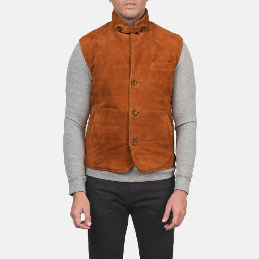 Tony Brown Suede Vest