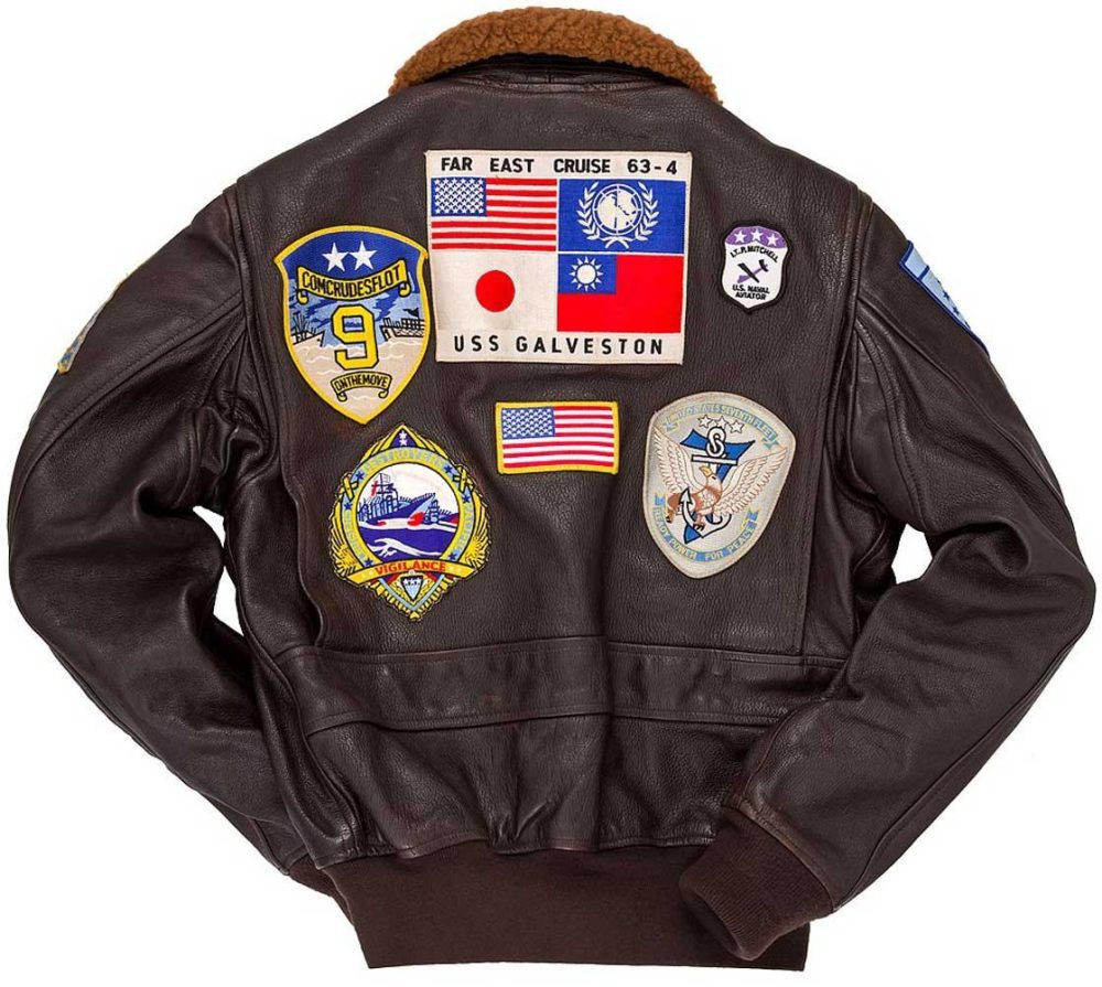 Men's Reproduction Top Gun G-1 Leather Flight Jacket