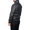 Black-Leather-Jacket-Bomber-Back Black Leather Jacket Bomber Back
