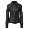 Black-Leather-Jacket-Fitted Black Leather Jacket Fitted