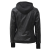 Black-Leather-Jacket-Fitted-Back-View Black Leather Jacket Fitted Back View