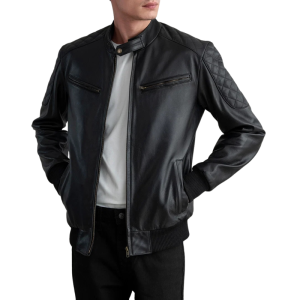 Black Leather Jacket For Men
