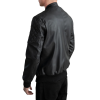 Black Leather Jacket For Men Back