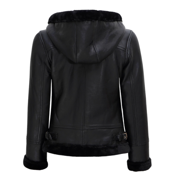Black-Leather-Jacket-Fur-Back Black Leather Jacket Fur Back