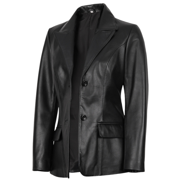 Black-Leather-Jacket-Long-Side Black Leather Jacket Long Side