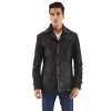 Black Leather Jacket Winter