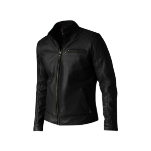 Black Leather Moto Jacket