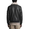Bomber Jacket Leather Back