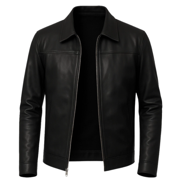 Casual-Black-Leather-Jacket Casual Black Leather Jacket