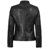 Cute-Black-Leather-Jacket-Back-View Cute Black Leather Jacket Back View