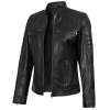 Cute-Black-Leather-Jacket-Side-View Cute Black Leather Jacket Side View