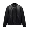 Faux-Leather-Bomber-Jacket Faux Leather Bomber Jacket