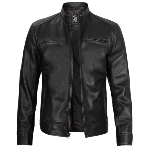Fitted-Black-Leather-Jacket Fitted Black Leather Jacket