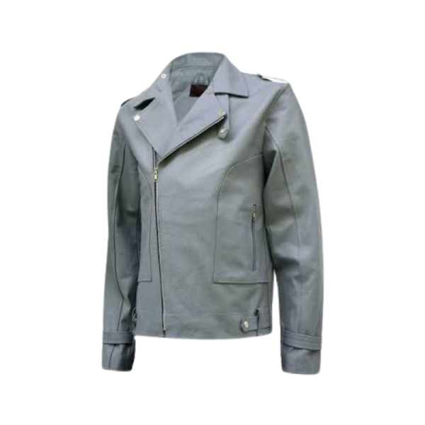 Gray-Mens-Leather-Jacket Gray Mens Leather Jacket