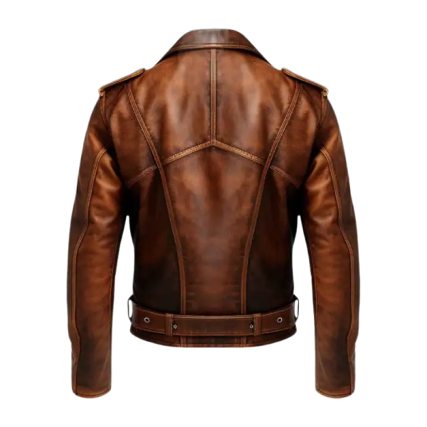 Jacket-Vintage-Leather-Back Jacket Vintage Leather Back