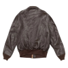 Leather-Bomber-Pilot-Jacket-Back Leather Bomber Pilot Jacket Back