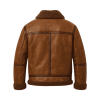 Leather-Flight-Jacket-Brown-With-Sherpa-Back Leather Flight Jacket Brown With Sherpa -Back
