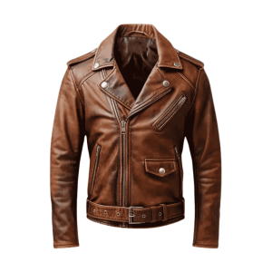 Leather Jacket Vintage Brown​