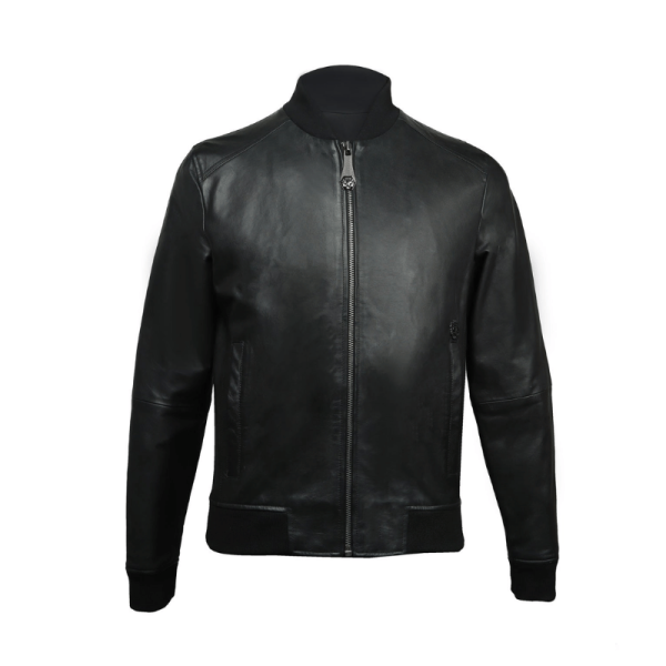 Leather-Jacket-With-Print-Back Leather Jacket With Print Back