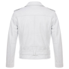 Leather Jacket With White Back