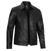 Long Black Leather Jacket