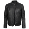 Mens Black Leather Jacket