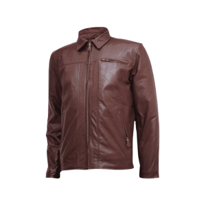 Mens Brown Leather Jacket