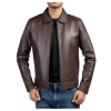 Mens-Dark-Brown-Leather-Jacket Mens Dark Brown Leather Jacket
