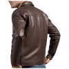 Mens-Dark-Brown-Leather-Jacket-Back Mens Dark Brown Leather Jacket Back