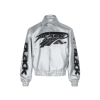 Men's Graphic Leather Jacket