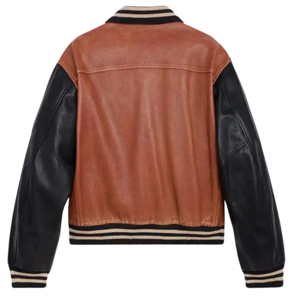 Mens-Leather-Varsity-Jacket-Back Mens Leather Varsity Jacket Back