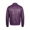 Mens-Purple-Leather-Jacket-Back Men's Purple Leather Jacket Back