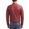 Mens-Red-Leather-Biker-Jacket-Back Mens Red Leather Biker Jacket Back