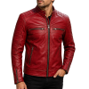 Mens-Red-Leather-Jacket-Model Men's Red Leather Jacket Model