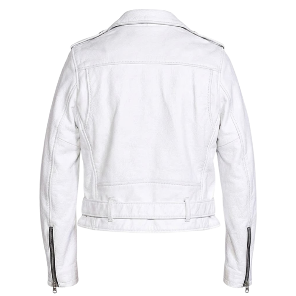 Motorcycle-White-Leather-Jacket-Back Motorcycle White Leather Jacket Back