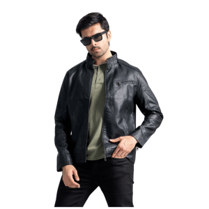 The Washed Leather Motorcycle Jacket