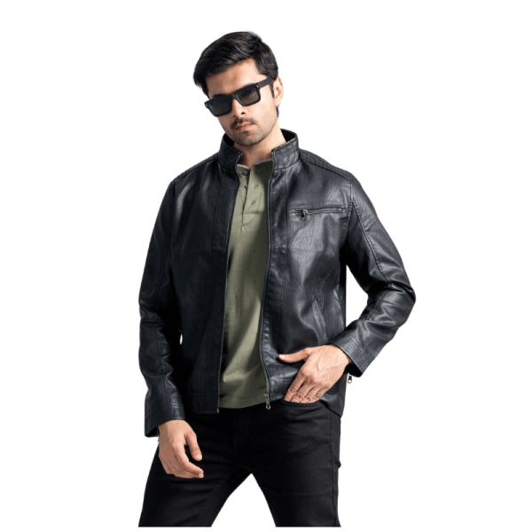 The Washed Leather Motorcycle Jacket