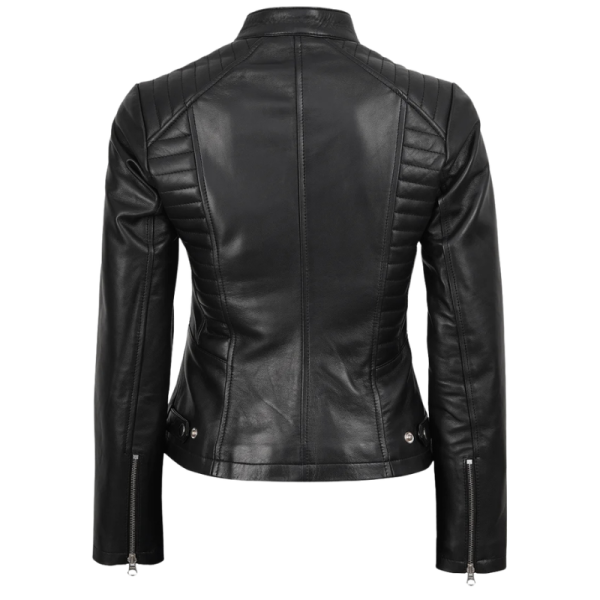 Thin-Black-Leather-Jacket-Back Thin Black Leather Jacket Back