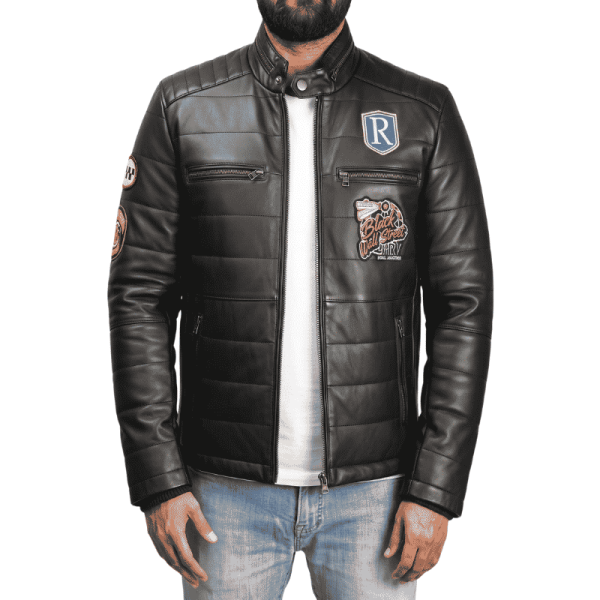 Leather Jacket Embroidery Leather Jacket Embroidery
