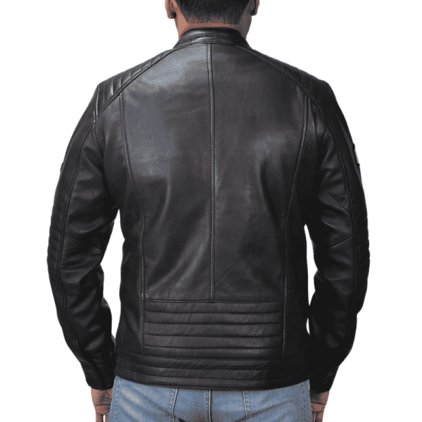 Embroidered Jacket Leather