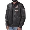 Embroidered Jacket Leather