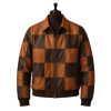 Leather PatchWork Jacket
