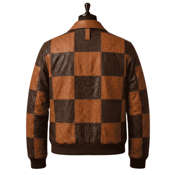 Leather PatchWork Jacket